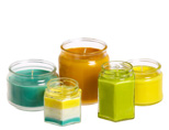 Browse all glass and metal candle containers.