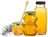 Browse all glass honey jars.